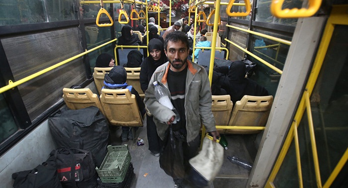 Almost 6,000 civilians evacuated from Aleppo in 24 hours - Reconciliation Center